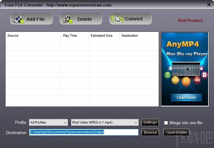 FLV to MP4 Converter下载,FLV转MP4工具,FLV转MP4