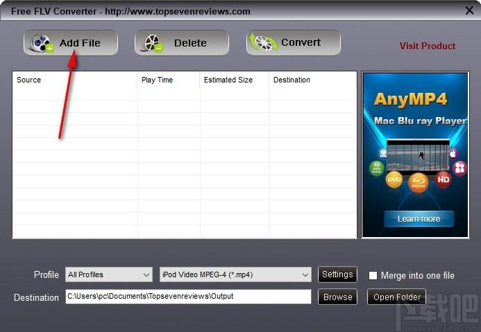 FLV to MP4 Converter下载,FLV转MP4工具,FLV转MP4