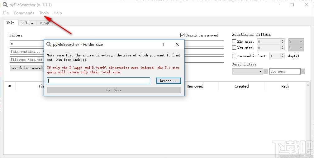 pyFileSearcher下载,pyFileSearcher,文件管理,批量文件处理工具